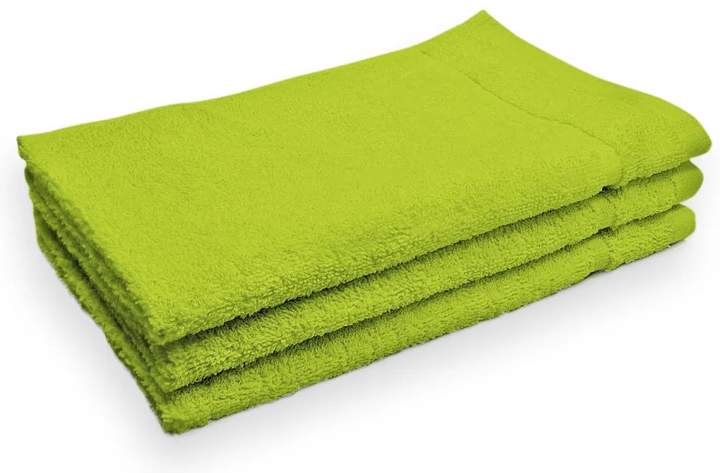 Ręcznik Classic mały jasno zielony 30x50 cm, 100% bawełna