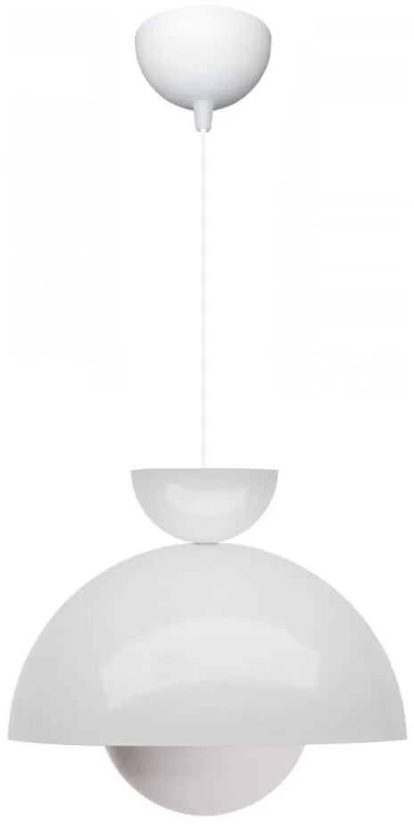 Žyrandol na lince SALVA 1xE27/15W/230V biały