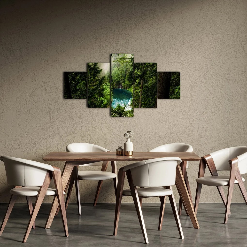 Obraz - Przestrzeń między drzewami (125x70 cm)