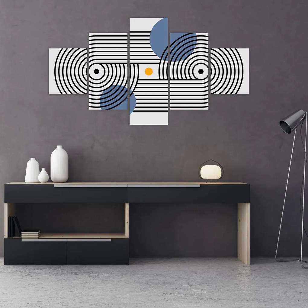 Obraz - Minimalistyczna abstrakcja N⁰3 (125x70 cm)