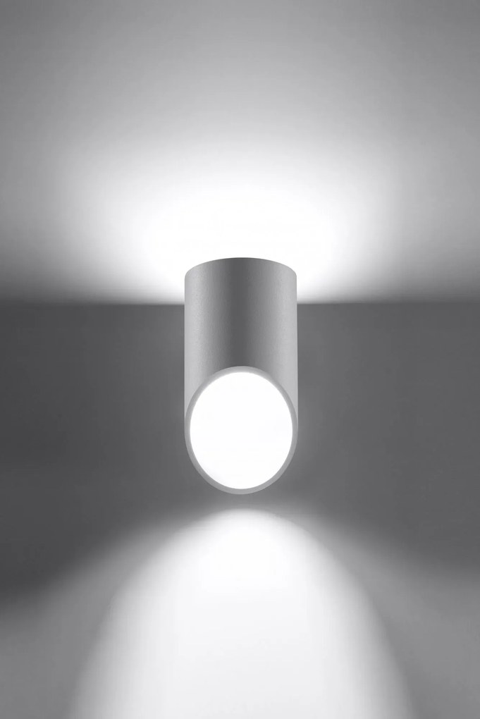 Minimalistyczny kinkiet LED E722-Lambo - biały
