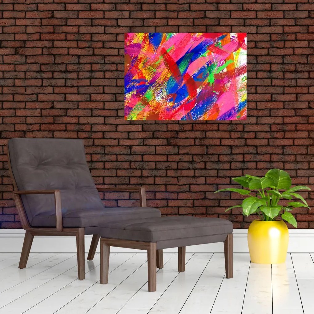 Obraz - Kolorowa abstrakcja (70x50 cm)