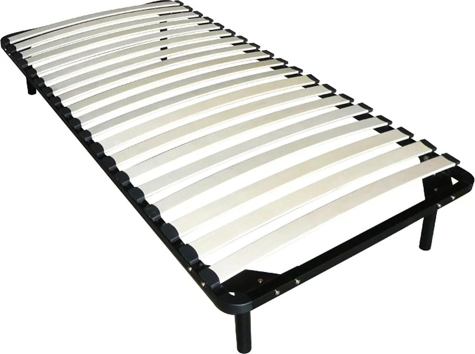 Komplet stelaż z litewkami + materac na sprężynach WOLKENLOS marki YSMÉE - 90 x 190 cm