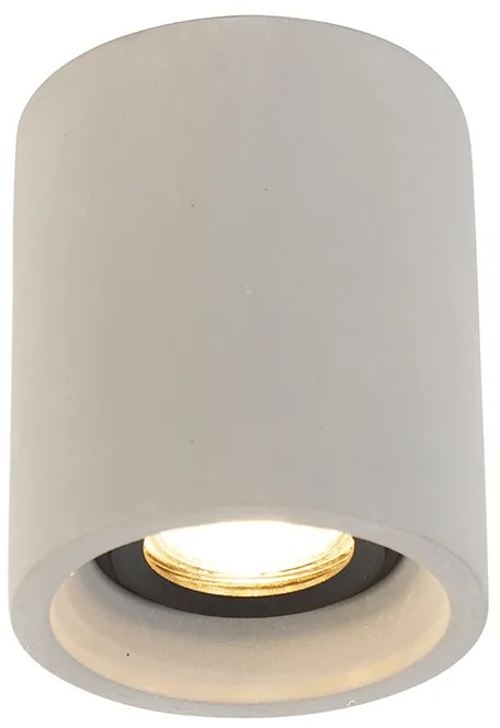 Inteligentny okrągły reflektor sufitowy betonowy w tym WiFi GU10 - Deep