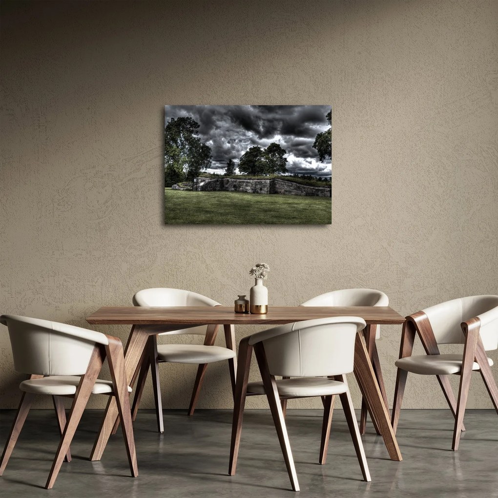 Obraz zachmurzonego nieba (70x50 cm)