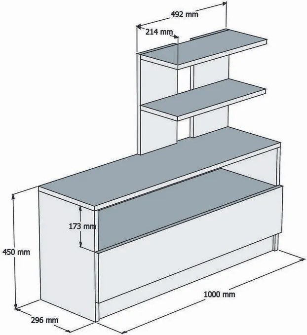 Szafka na buty Airy Brown