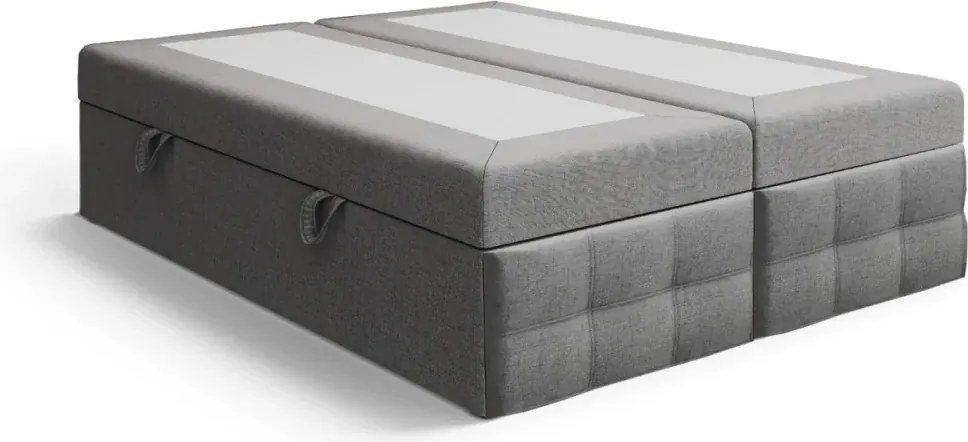 Łóżko kontynentalne Ewora 4 - Powierzchnia spania: 130x160 cm