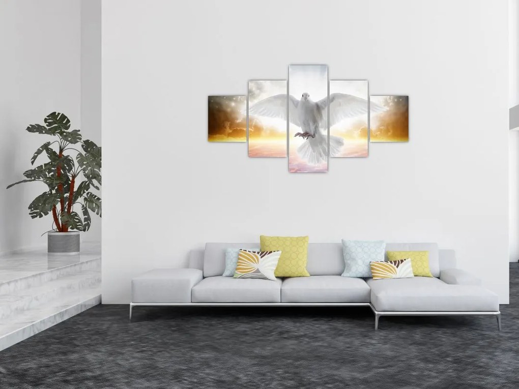 Obraz gołębicy (125x70 cm)