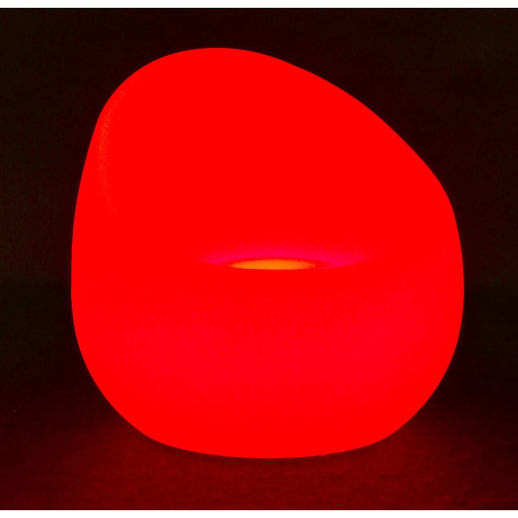 Podświetlane krzesło LED, 70 x 74 cm