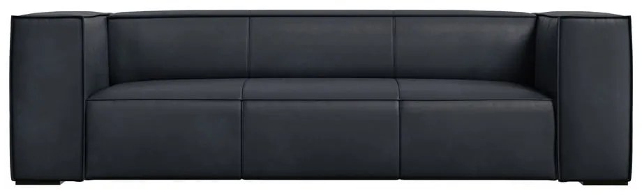 Ciemnoniebieska skórzana sofa 227 cm Madame – Windsor &amp; Co Sofas