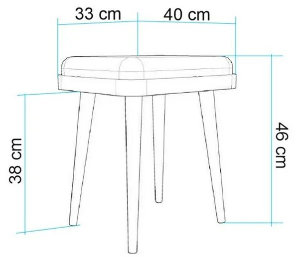 Stołek Vina Mini Stone