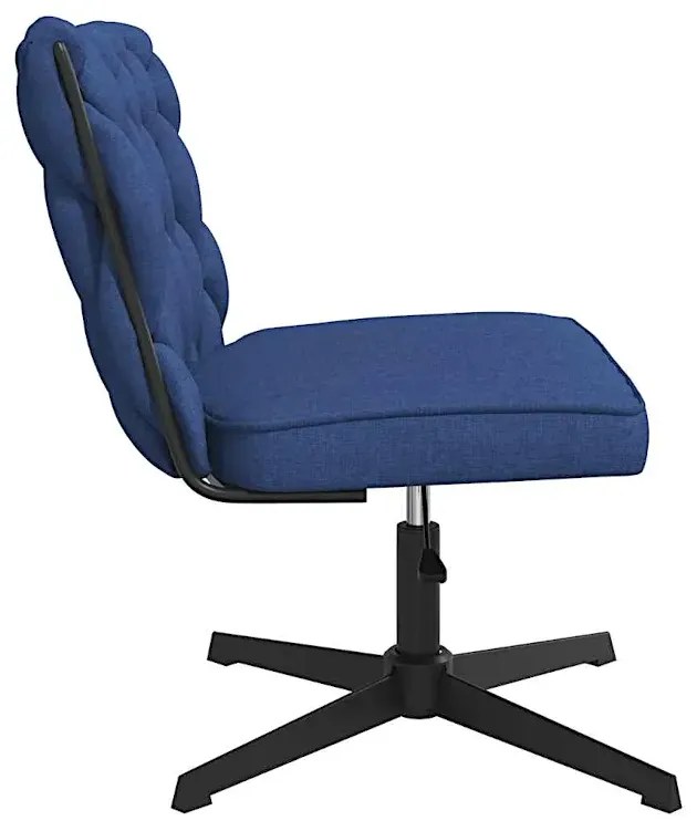 Fotel do biurka glamour niebieski K5-K00