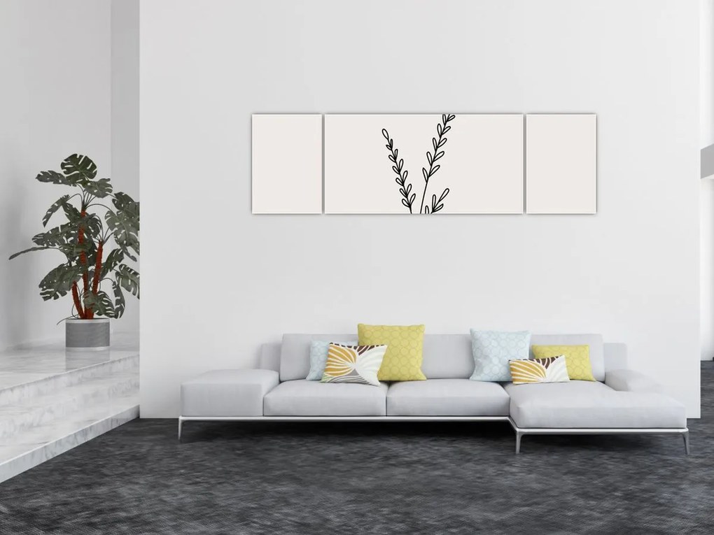 Obraz - Meadow Flower N⁰2 (170x50 cm)