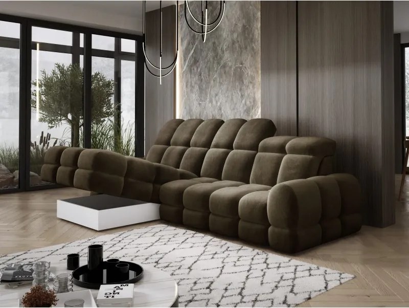 Narożnik TOLLO MINI z elektryczną regulacją siedziska WERSAL