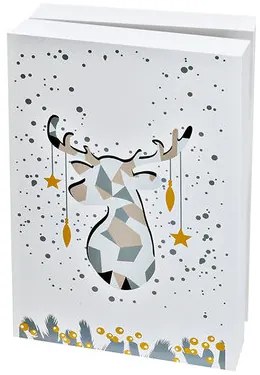 Solight LED kalendarz adwentowy Książka, 8x LED, 40 x 30 cm, 2x AAA