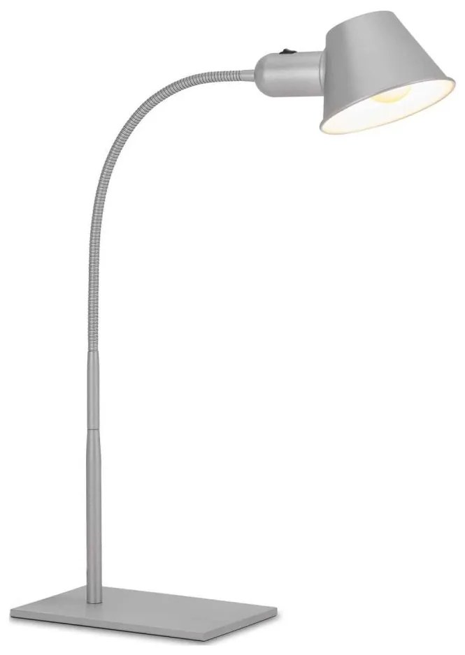 Brilo - Lampa stołowa 1xE27/10W/230V matowy chrom