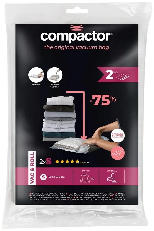 Worki próżniowe zestaw 2 szt. Hanging Vacuum S – Compactor