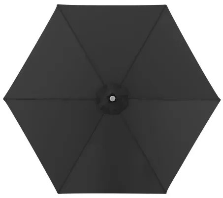 ACT Auto-Tilt 305 cm - automatyczny parasol uchylny z korbą : Substancja Desen - 840