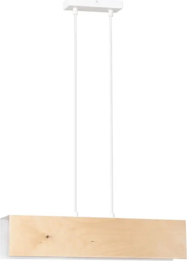 Biała wisząca lampa nad stół - D003 W9-G35