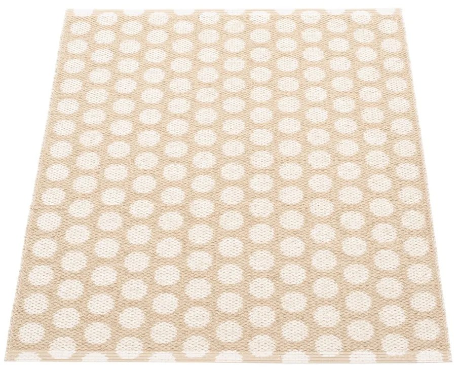 Beżowo-kremowy dywan odpowiedni na zewnątrz 70x90 cm Noa Beige Vanilla – Pappelina