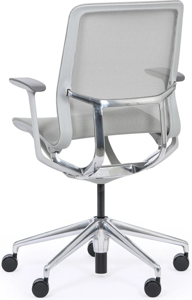 Krzesło biurowe ELVI, szary