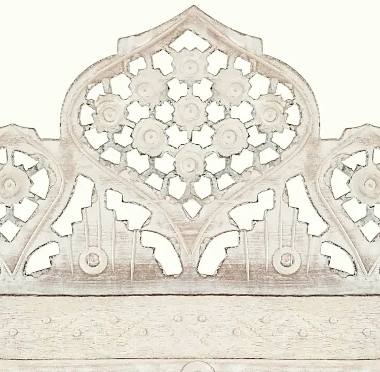 Rzeźbiony 3-panelowy parawan P3-S05