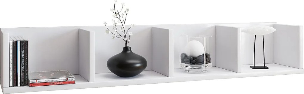 Drewniana półka ścienna Półka ścienna Honsa