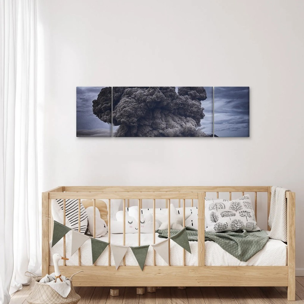 Obraz - Erupcja wulkanu (170x50 cm)
