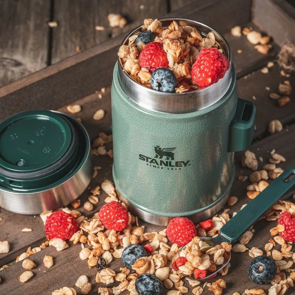 Stanley Termos na posiłki Legendary Classic FoodJar 400 ml Hammertone Green