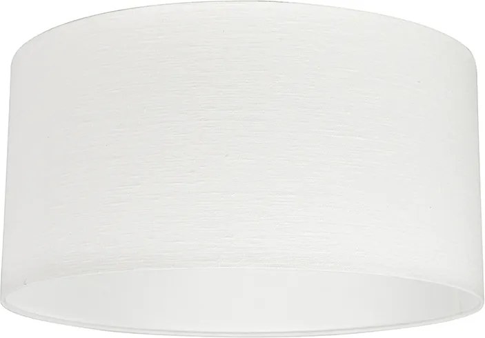 Lampa wisząca czarna klosz biały 50cm - Combi