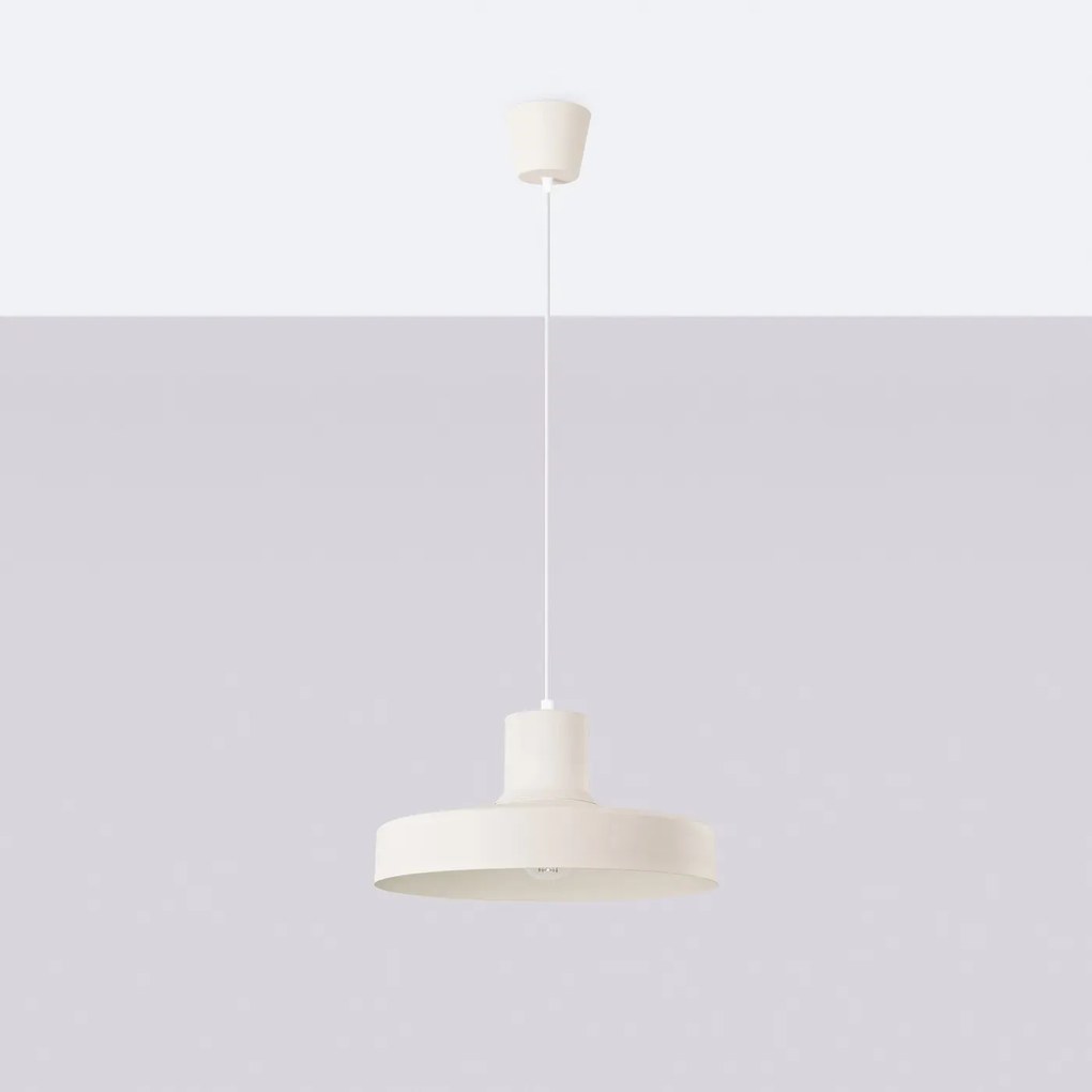 Lampa wisząca BILO beżowa SOLLUX  LIGHTING