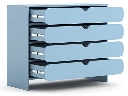 Niko komoda z szufladami Baby Blue