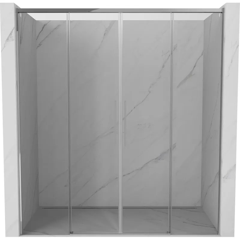 Mexen Rox drzwi prysznicowe rozsuwane 170 cm, transparent, chrom - 8C2-170-002-01-00