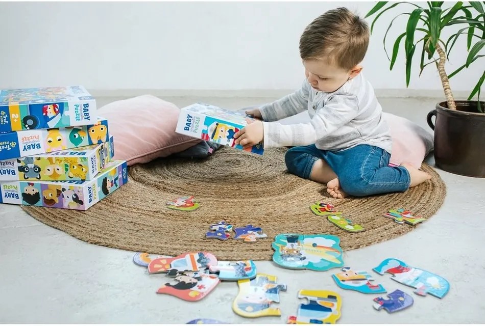 Trefl Baby puzzle Farma, 6w1 (2-6 elem.)
