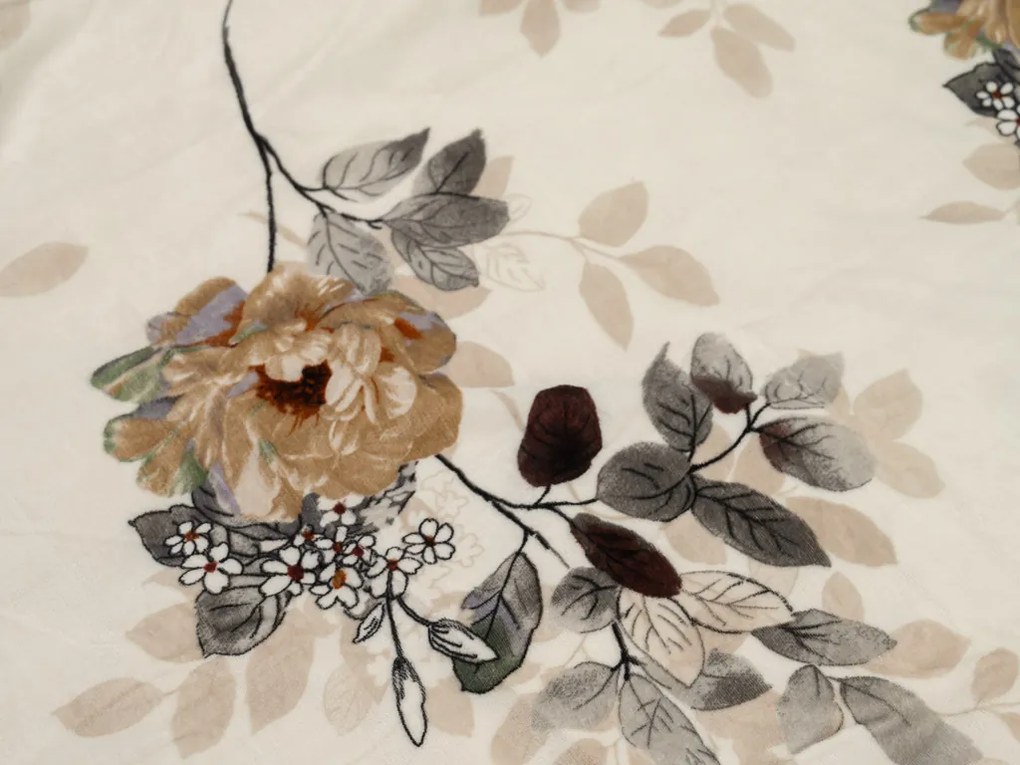 PrzytulneMieszkanie.pl PrzytulneMieszkanie.pl Dwustronna pościel DUO SENSE CARMELIA wzorzysta + poszewka na poduszkę 40x50 cm GRATIS Rozmiar pościeli: 70 x 90 cm | 140 x 200 cm