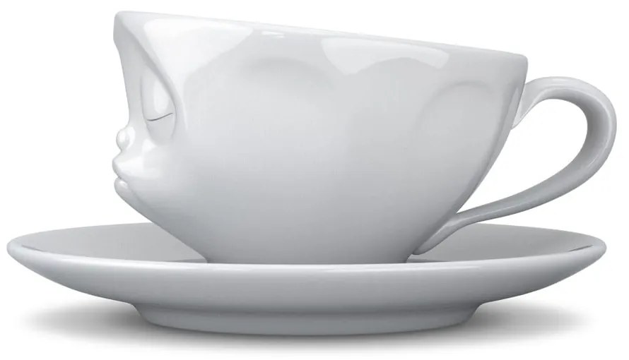 Biała porcelanowa całuśna filiżanka 58products, 200 ml