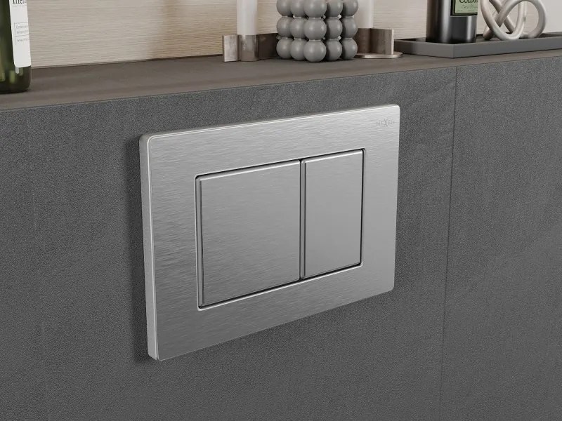 Mexen Fenix 03 przycisk spłukujący, inox - 600312
