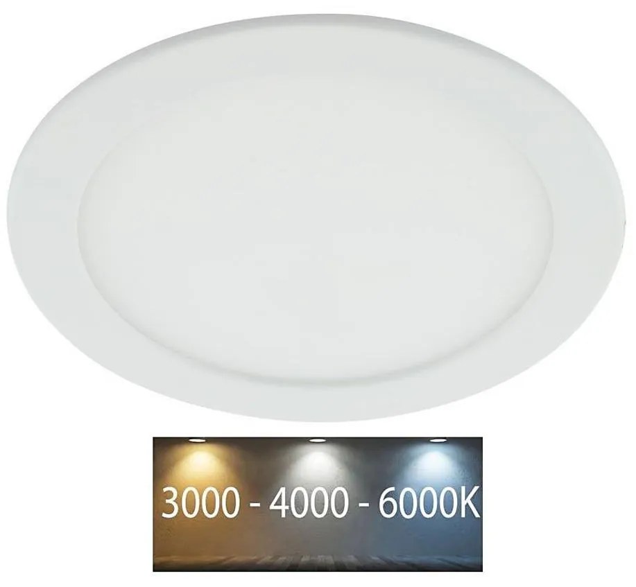 LED Łazienkowa oprawa wpuszczana LED/18W/230V 3000/4000/6000K IP44