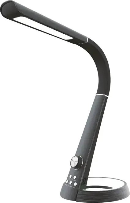 Czarna Nowoczesna Lampka Na Biurko Led H3-P60