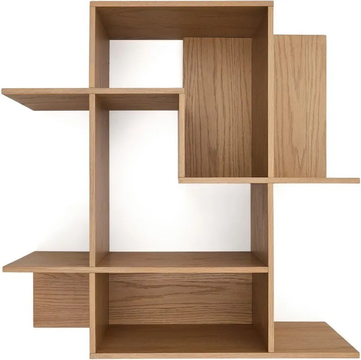 Modułowy system półek w dekorze dębu w naturalnym kolorze 80x80x25 cm Ina – Kave Home