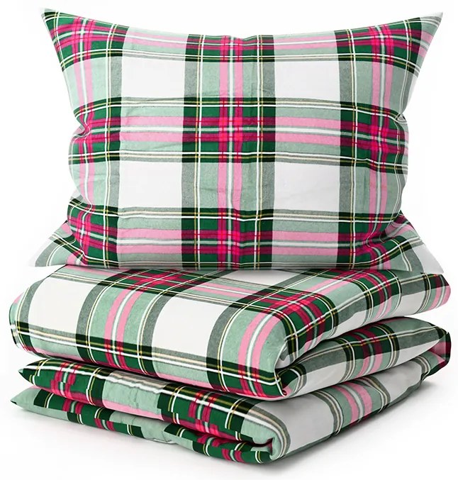 PrzytulneMieszkanie.pl PrzytulneMieszkanie.pl Flanelowa pościel LANECO kolorowa Rozmiar pościeli: 2 szt 70 x 90 cm | 200 x 220 cm