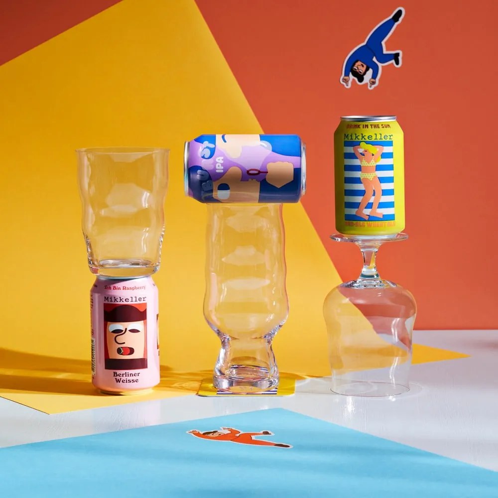 Szklanki zestaw 2 szt. do piwa 500 ml Mikkeller – Holmegaard
