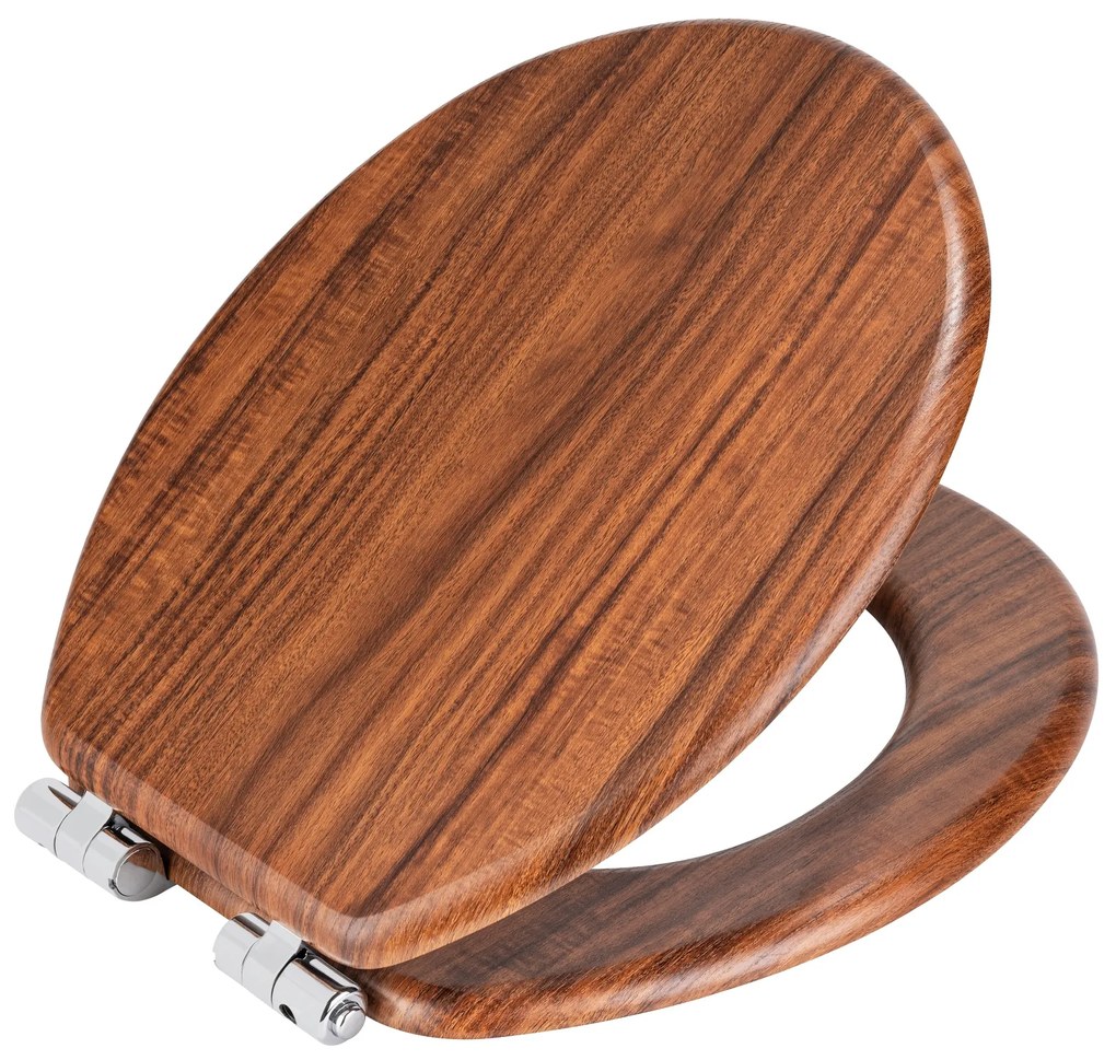 Deska sedesowa CHESTNUT, MDF, Fix-Clip, WENKO