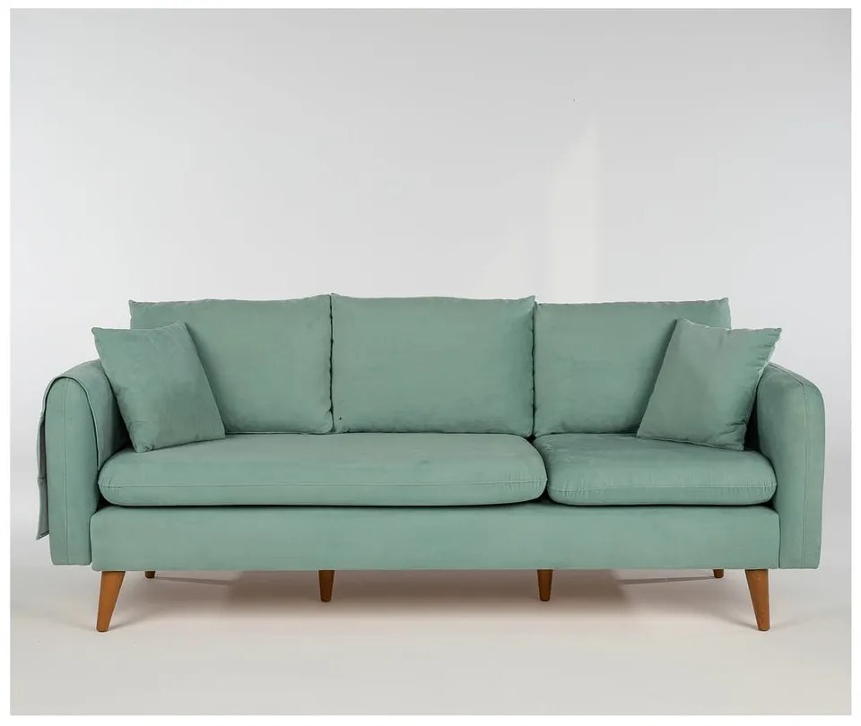 Jasnoniebieska sofa 215 cm Sofia – Balcab Home