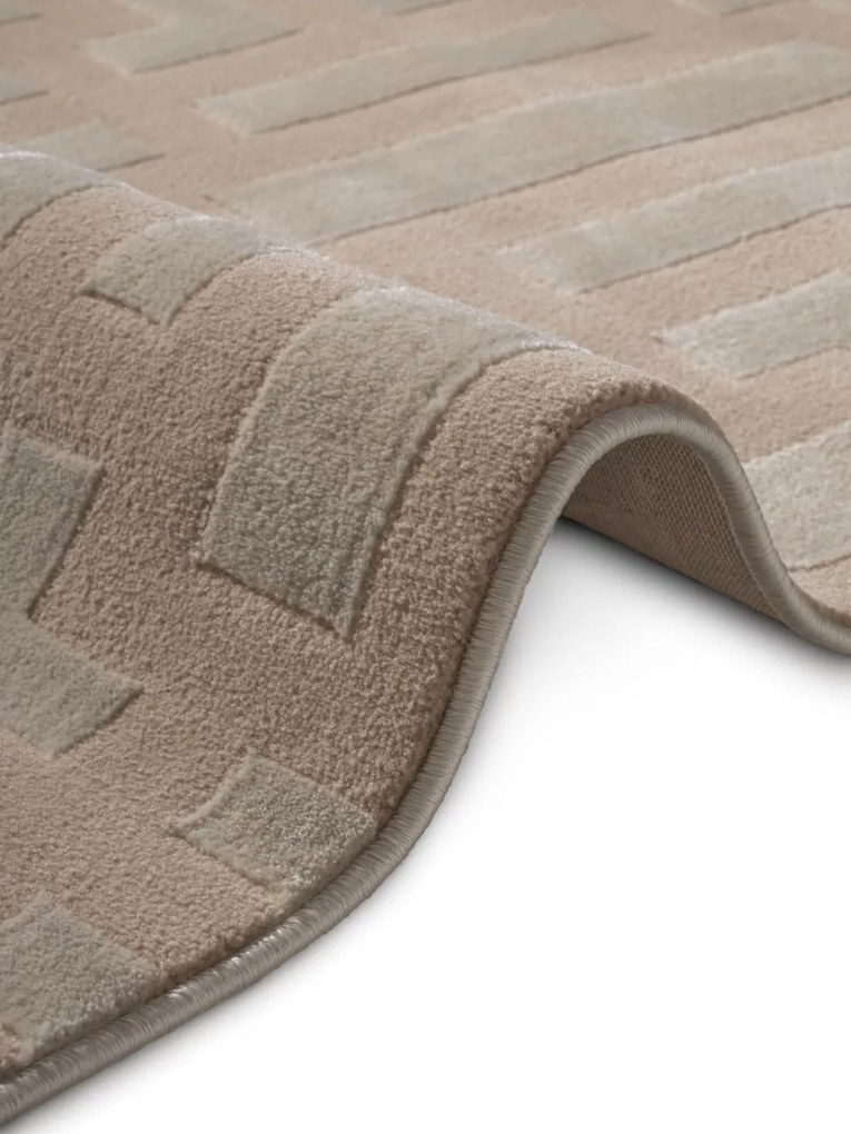 Dywan nowoczesny Perles Geometria beżowa 200 cm x 280 cm