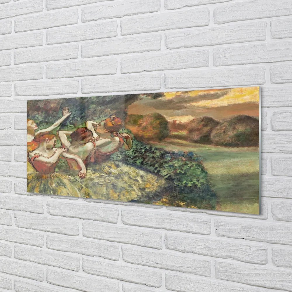 Panel nad Blat Kuchenny Cztery Tancerki - Edgar Degas