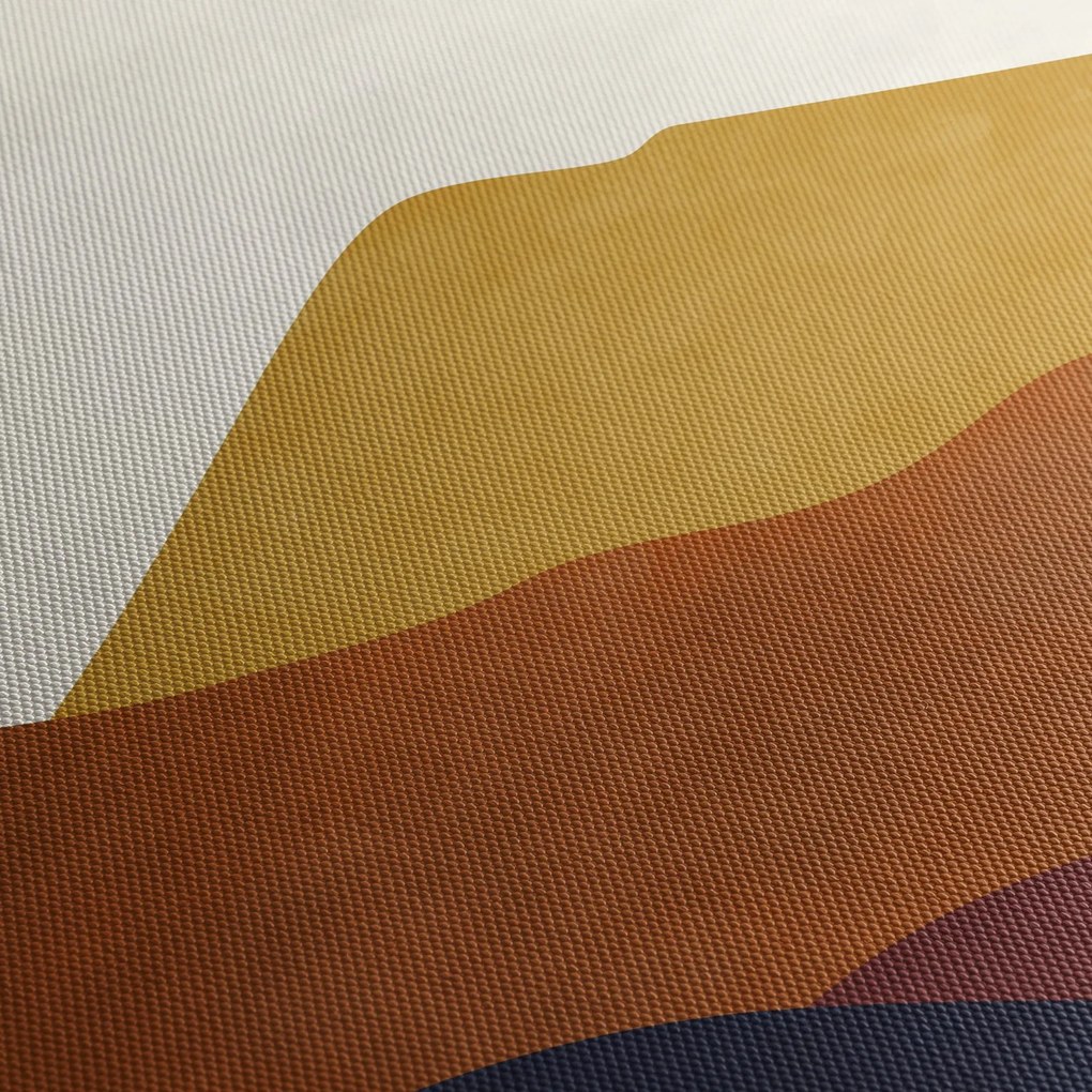 Obraz - Góry akwarelowe N⁰1 (170x50 cm)