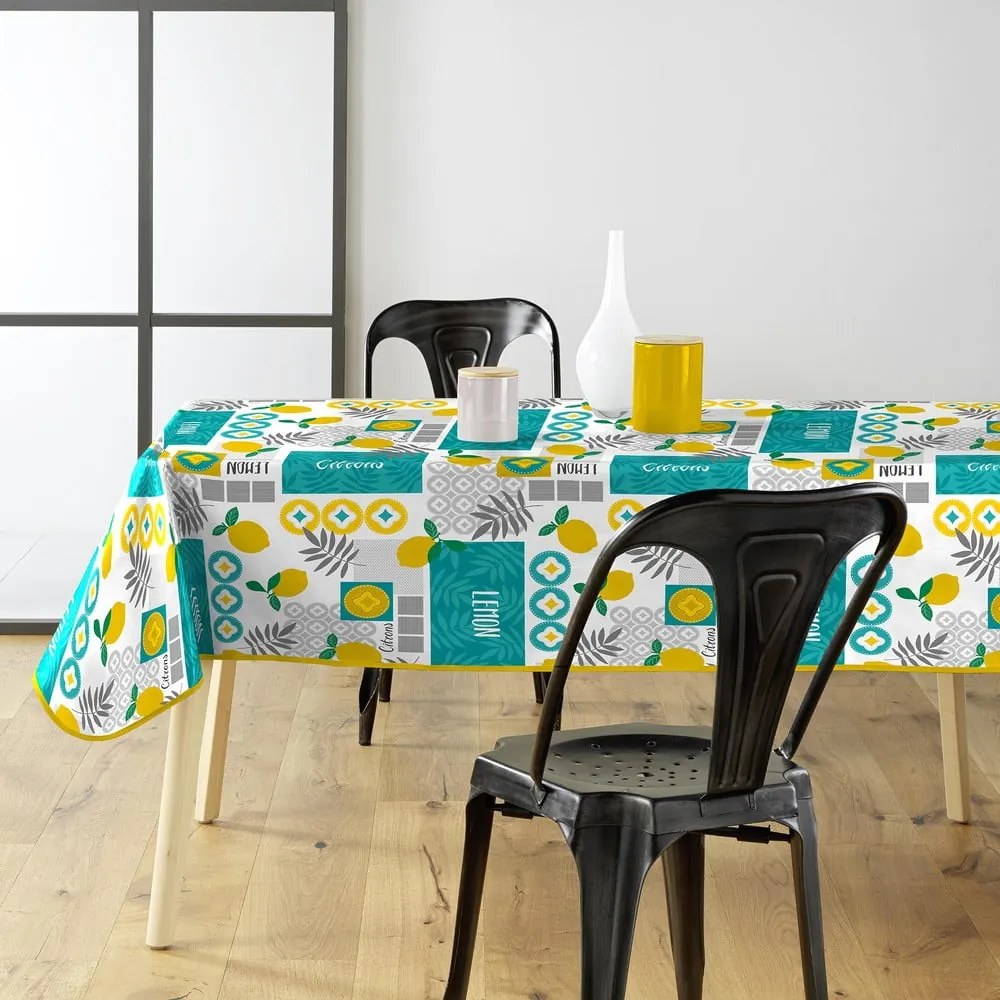 Obrus zmywalny z PCV 140x240 cm Citronnade – douceur d'intérieur