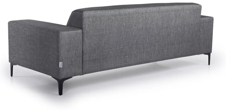 Antracytowa sofa Scandic Diva, 216 cm