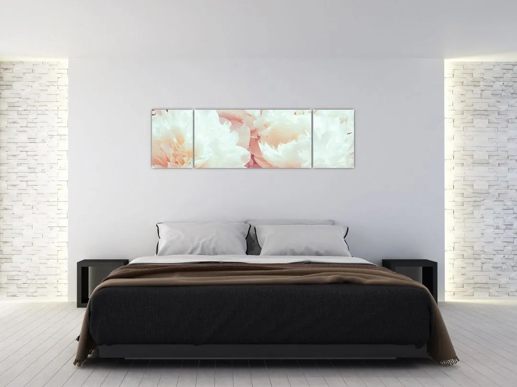 Obraz kwiatów (170x50 cm)